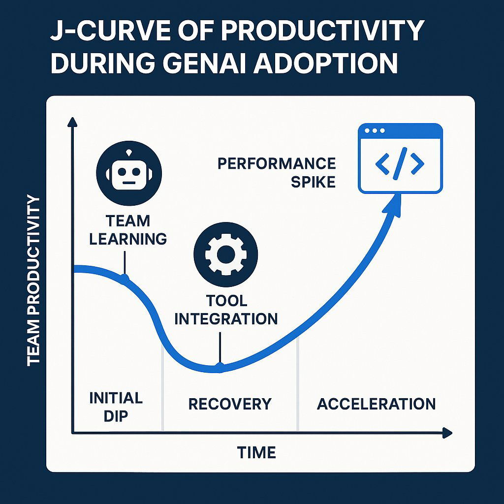 The Productivity J-Curve of AI Adoption