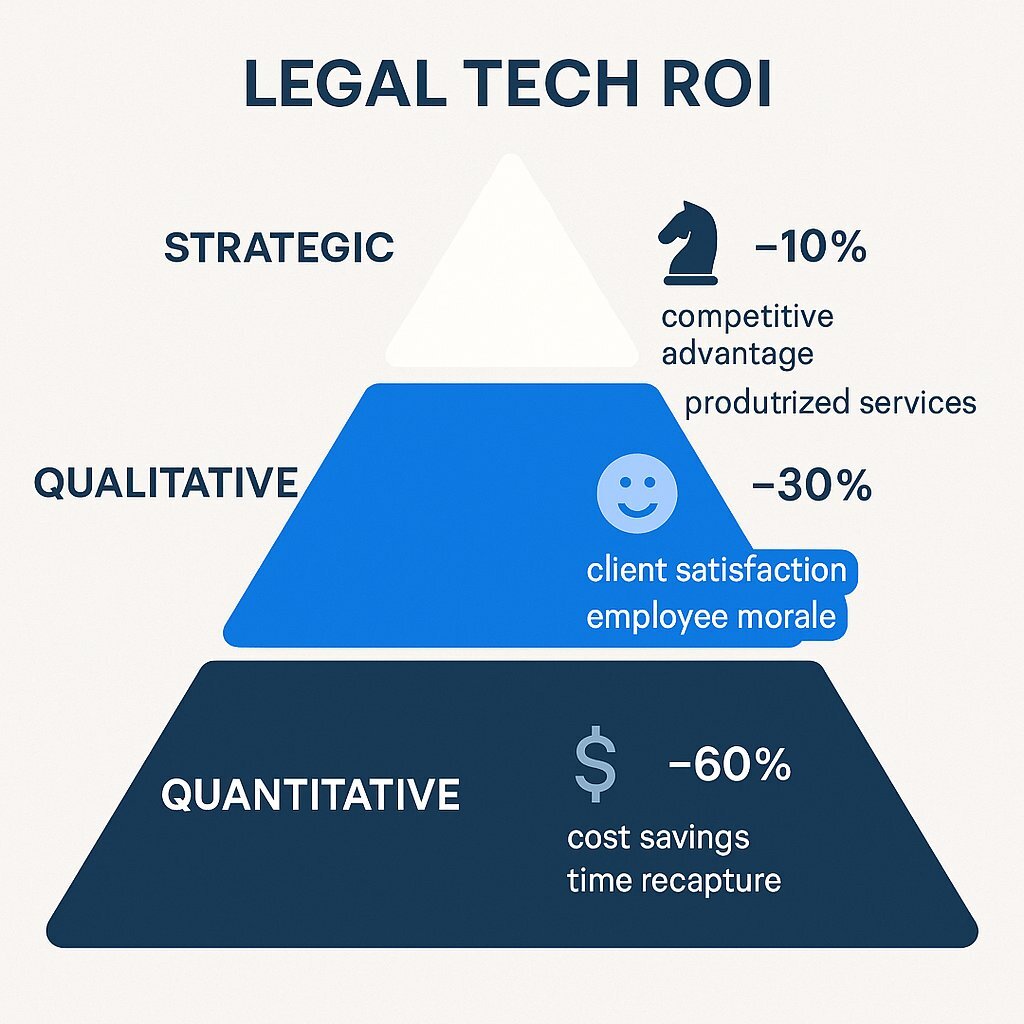 ROI of Legal Technology: Hard, Soft, and Strategic Gains