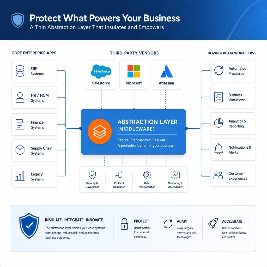 Illustration: Middleware Protecting Enterprise Systems