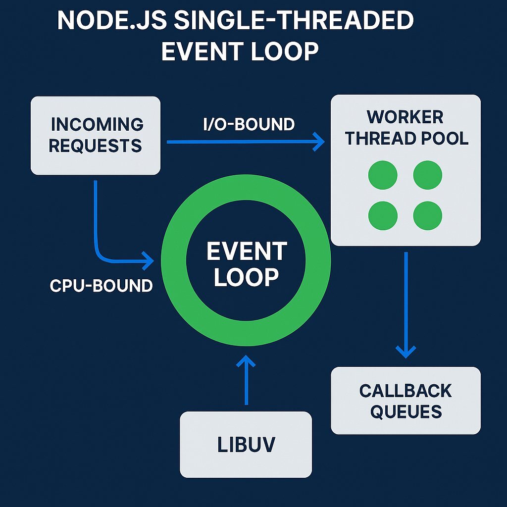 Diagram: Node.js Event Loop Architecture