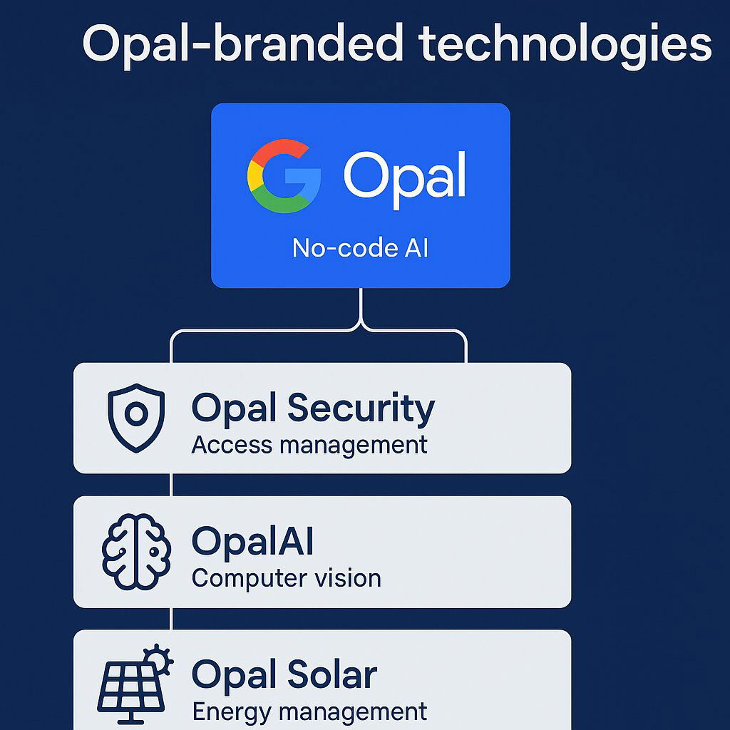 Opal Brand Confusion Infographic