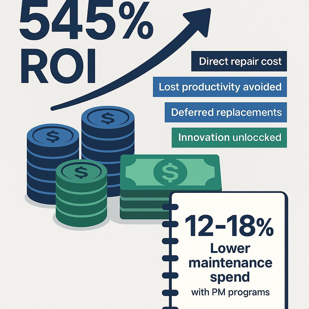 Infographic: Financial Benefits of Preventive Maintenance