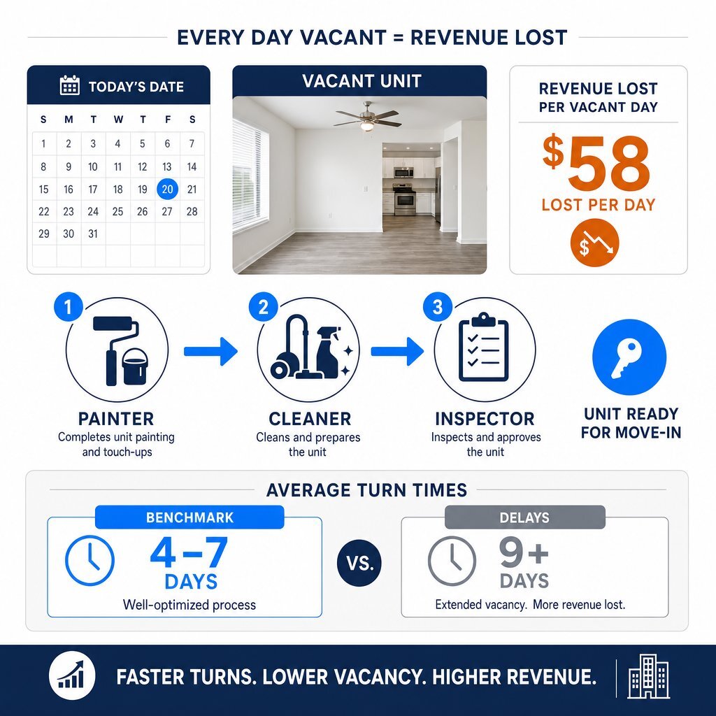 The Unit Turn Bottleneck: Visualizing Lost Revenue