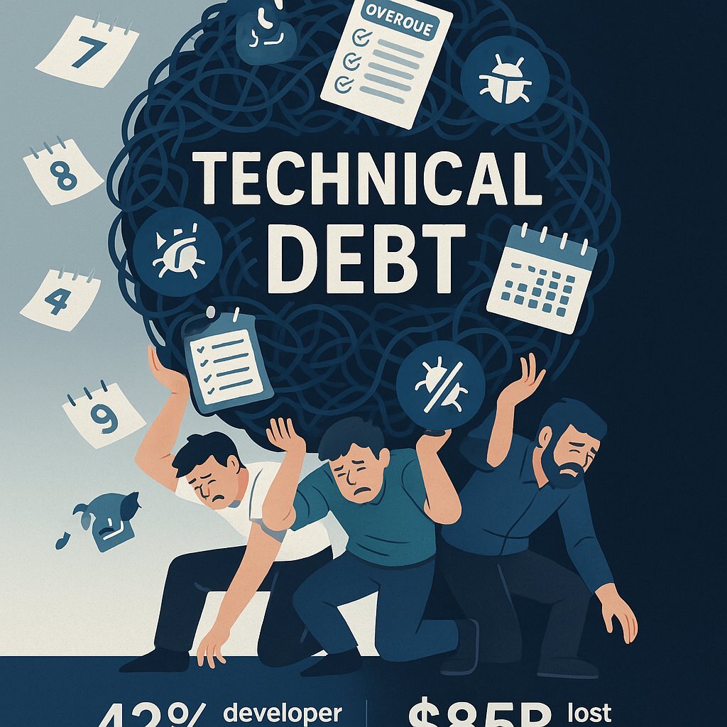 Visual: Technical Debt as a Growing Burden