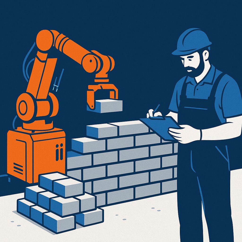 Robotic Bricklaying in Action