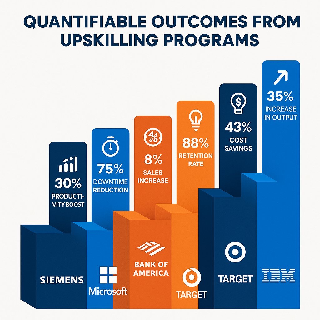 Infographic: The ROI of Upskilling—Data from Leaders
