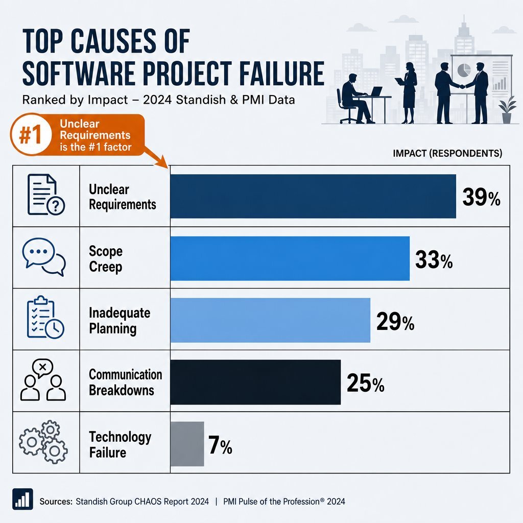 Root Causes of Software Project Failure