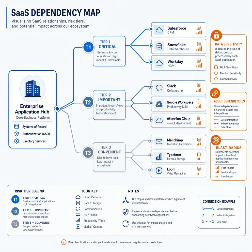 SaaS Dependency Risk Mapping: From Compliance to Clarity