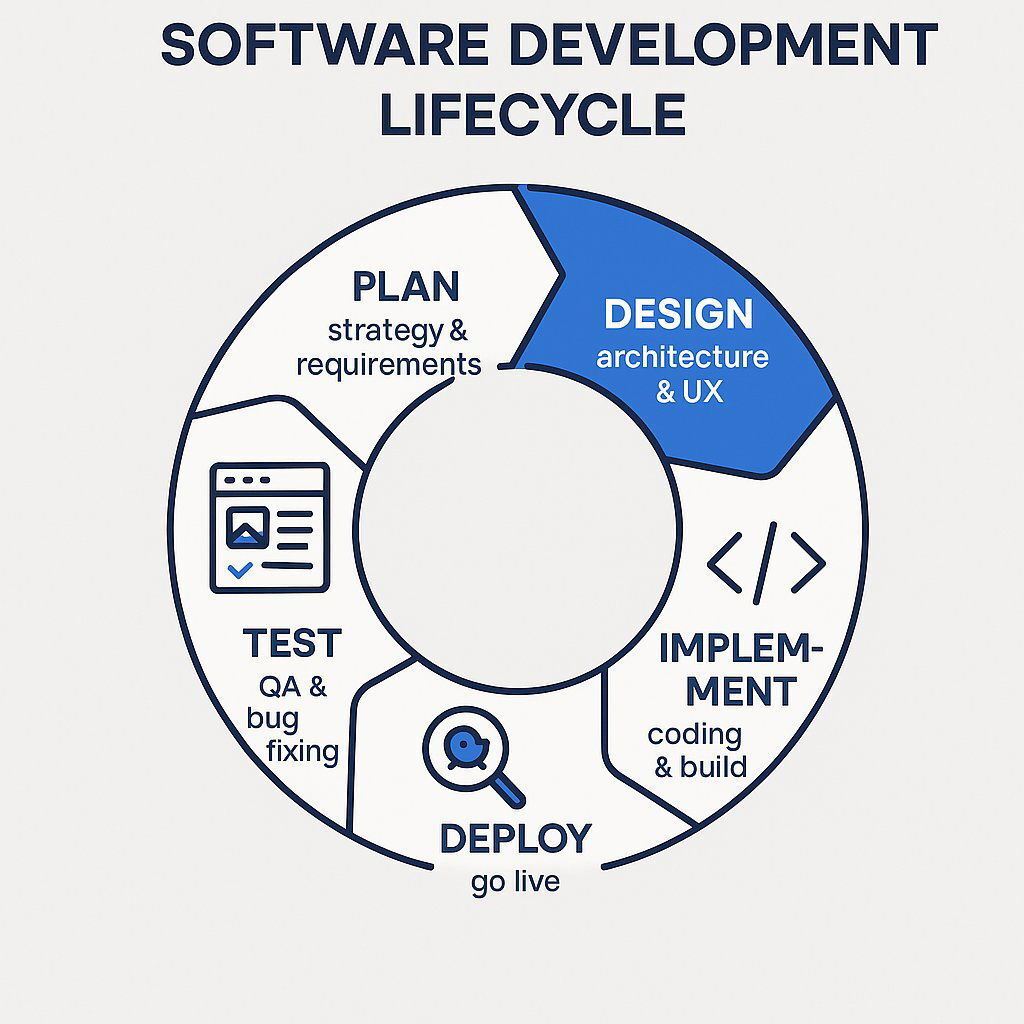 The Software Development Lifecycle (SDLC) Infographic