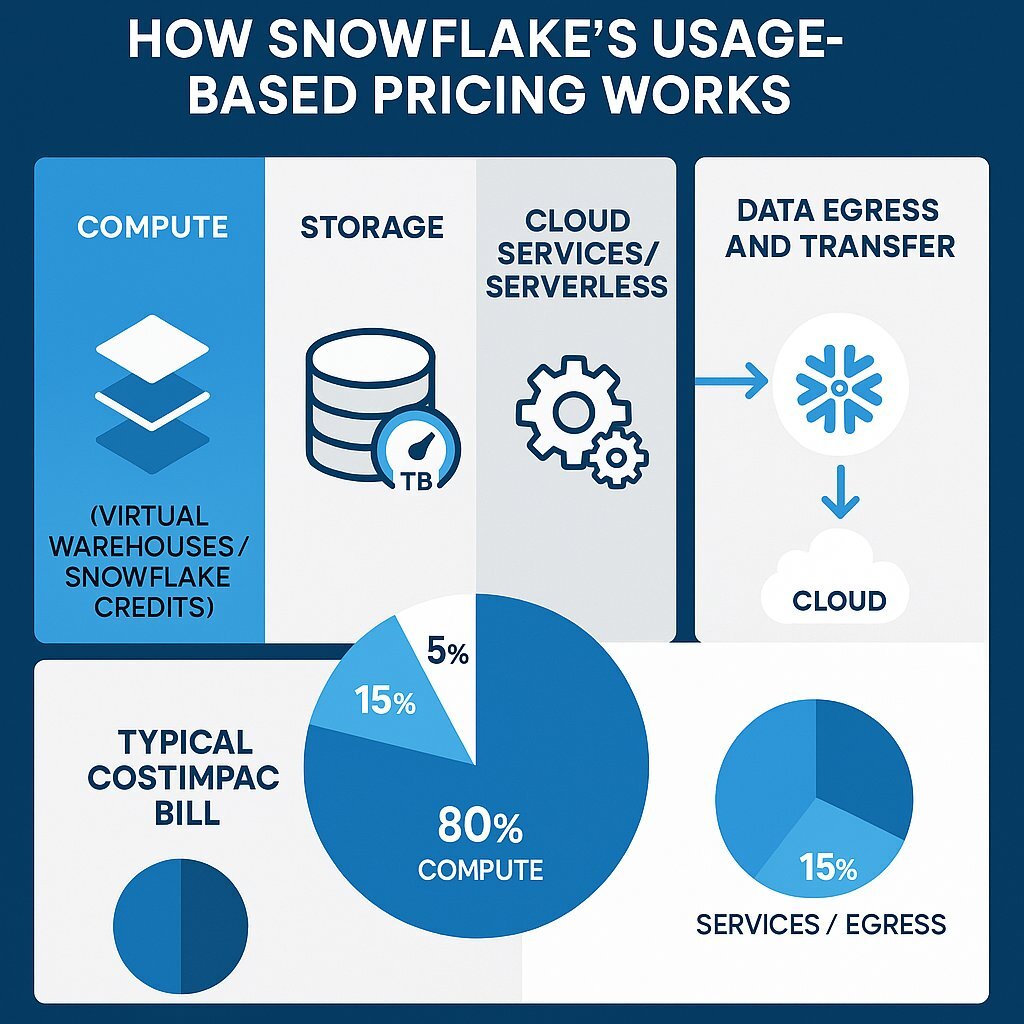Cost Drivers Breakdown: Snowflake Pricing Model Explained