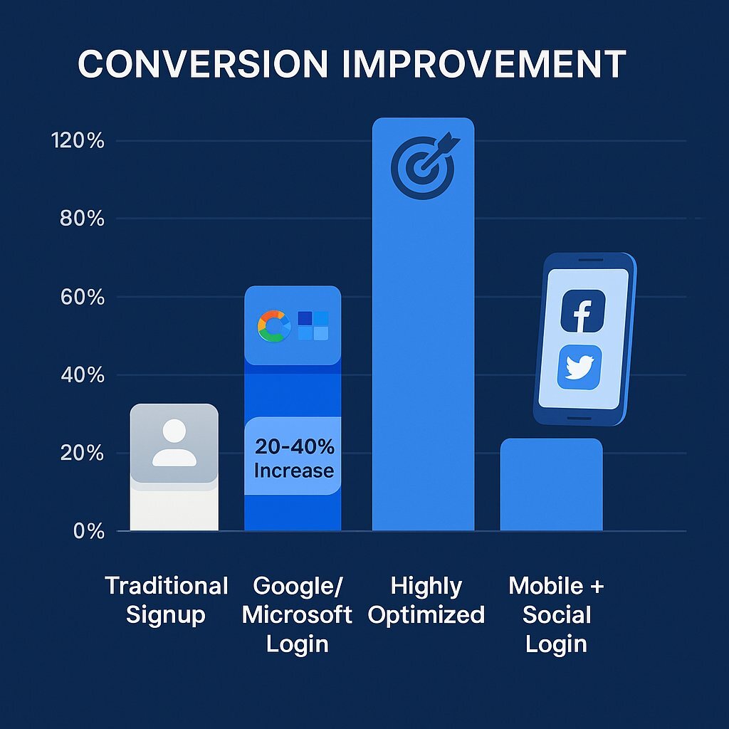 Why Social Login Uplifts Conversion
