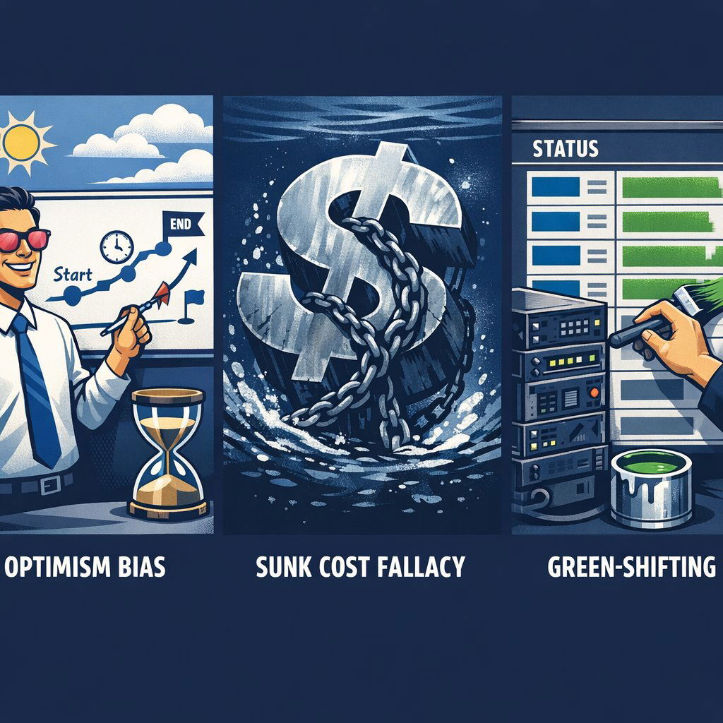 Psychological Pitfalls: Biases in Software Investment