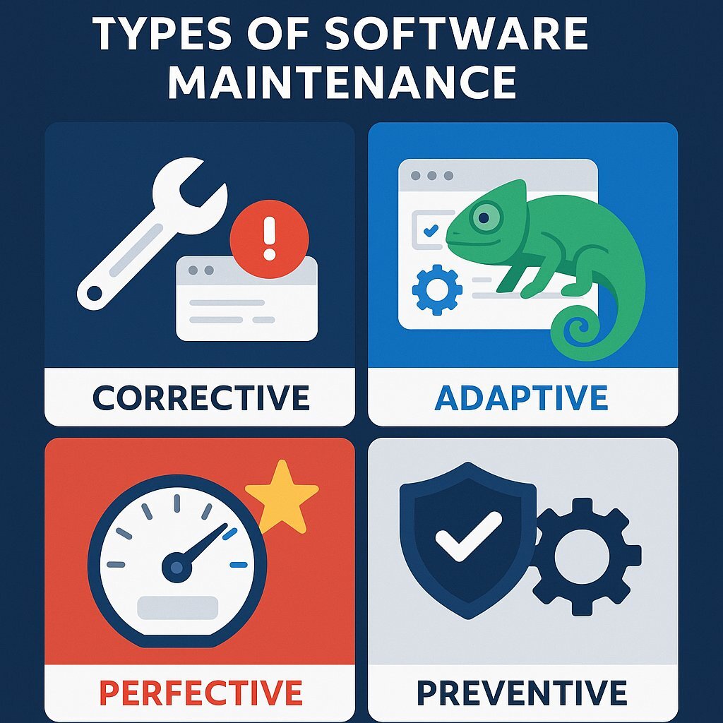The Four Types of Software Maintenance
