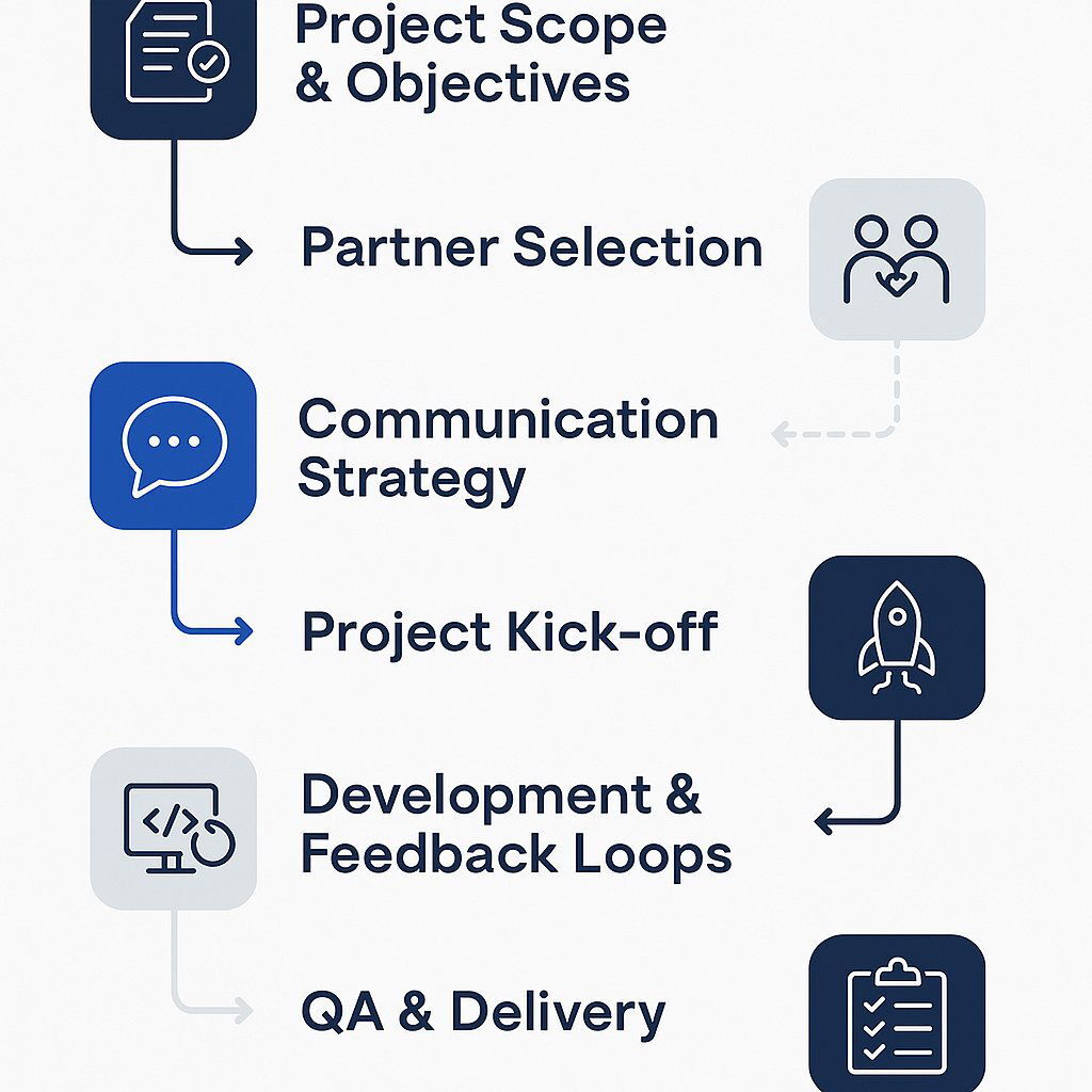 Software Outsourcing Process Flowchart