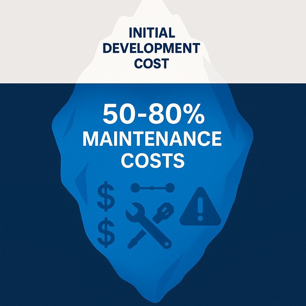 The Maintenance 'Iceberg'—Total Cost of Ownership Visual