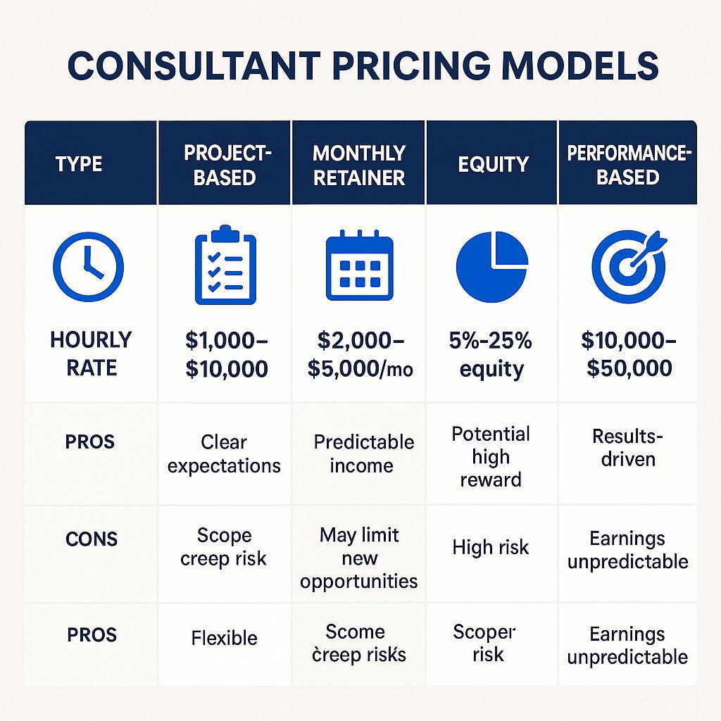 Consultant Pricing Models Comparison