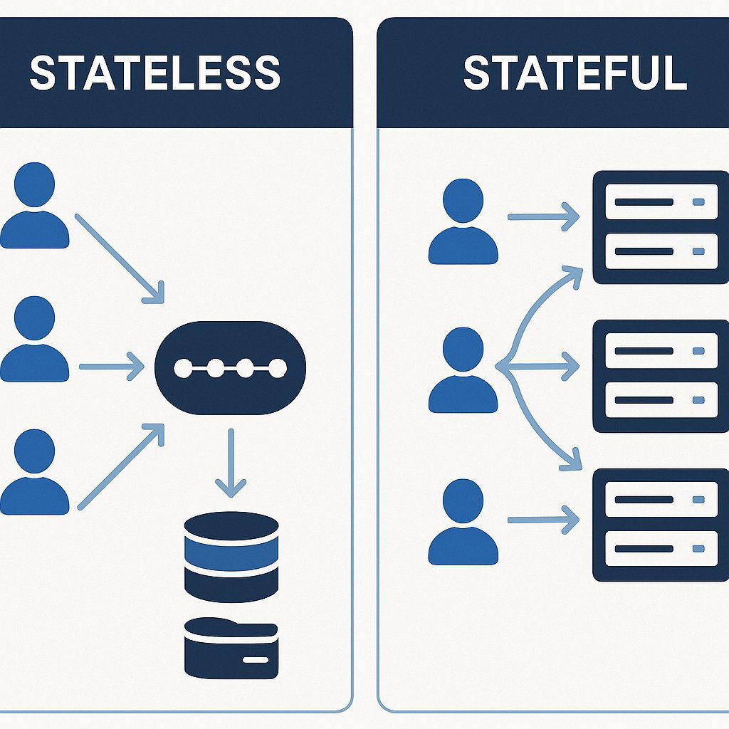 Stateless vs. Stateful Architecture Explained