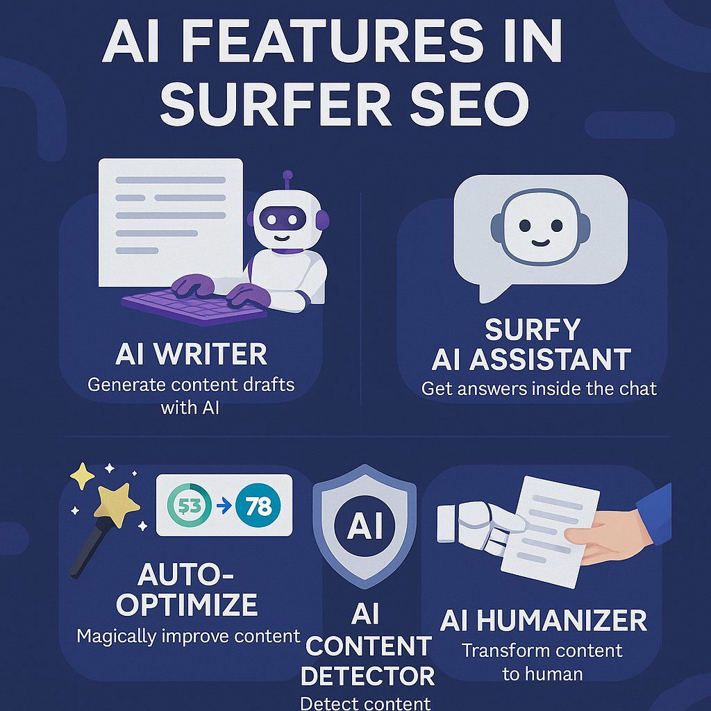 AI Features in Surfer SEO Explainer