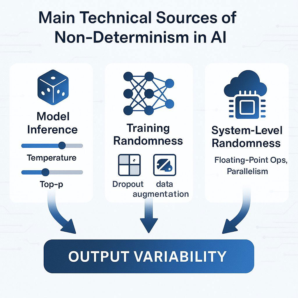 Infographic: Technical Drivers of AI Variability