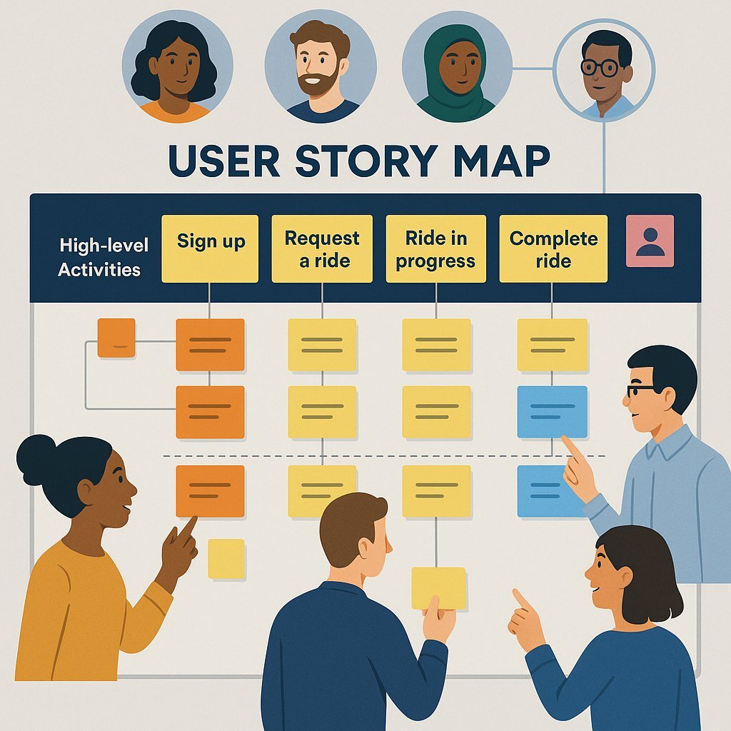 User Story Mapping: Visualizing the MVP Journey