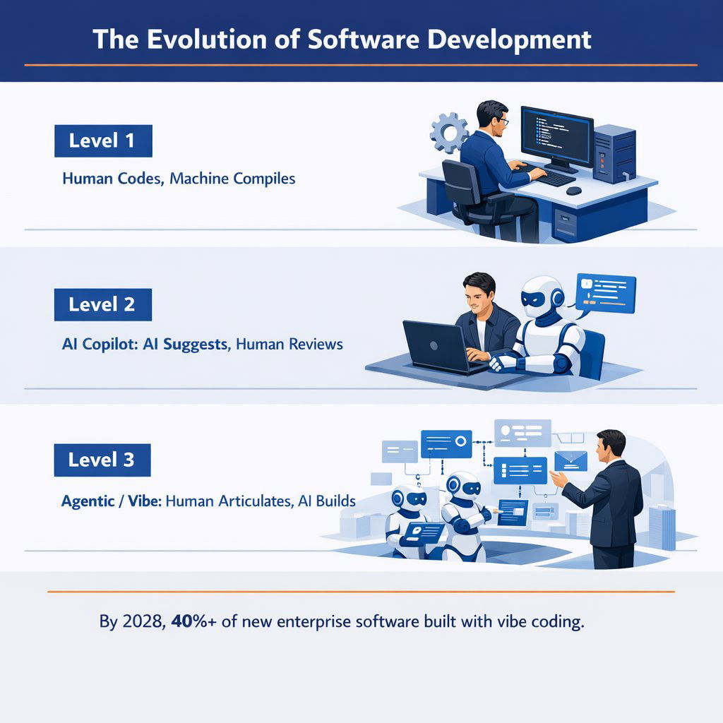 Infographic: Shift to Vibe Coding