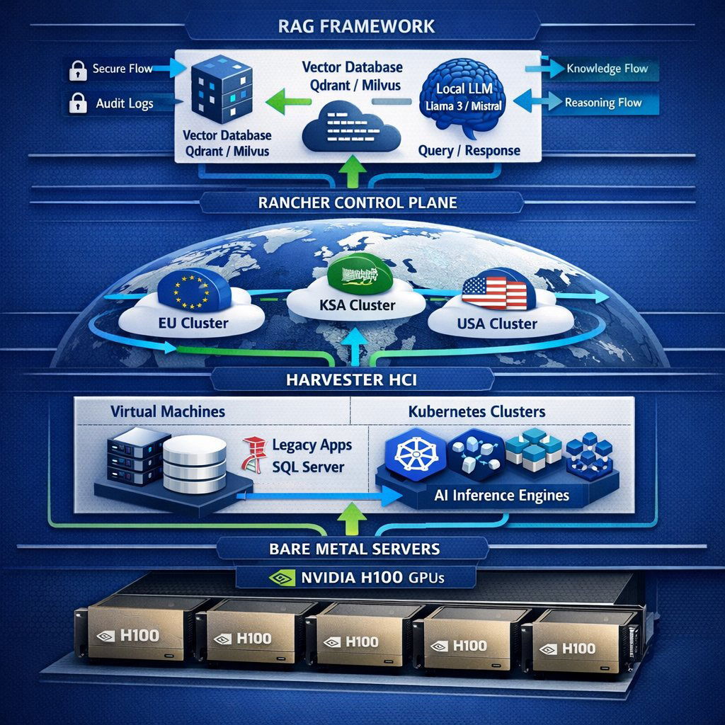 Architecture of the Walled Garden: Secure AI Stack