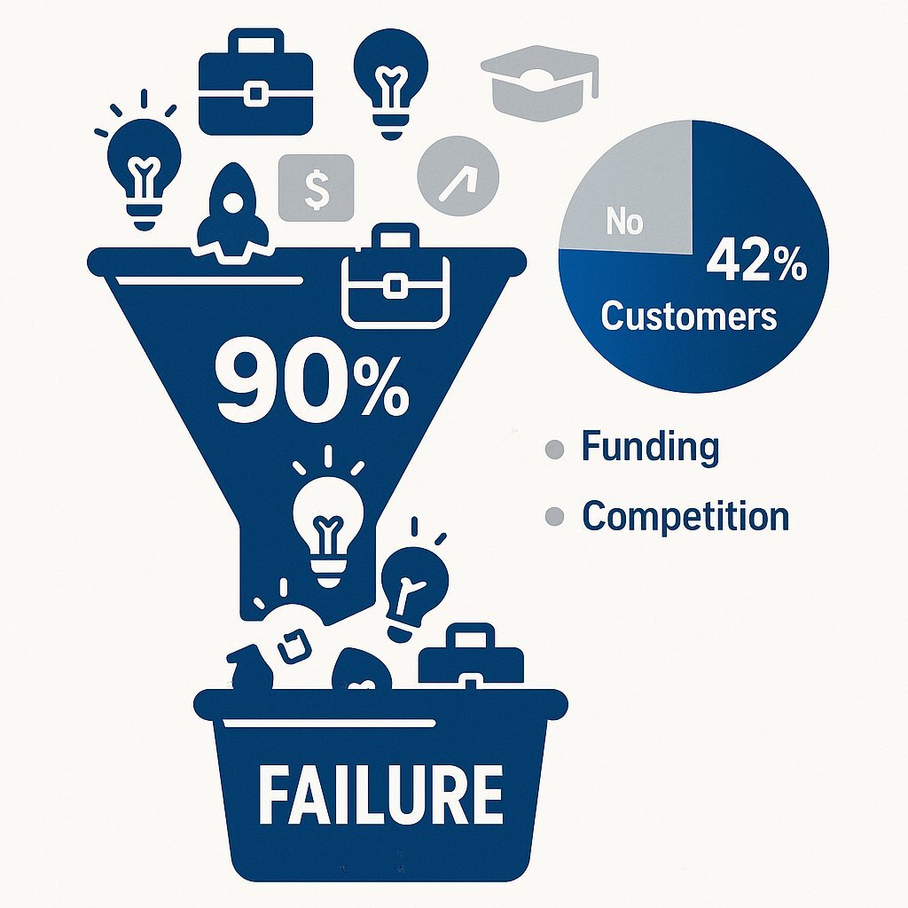 Why Startups and Enterprises Fail: The True Cause